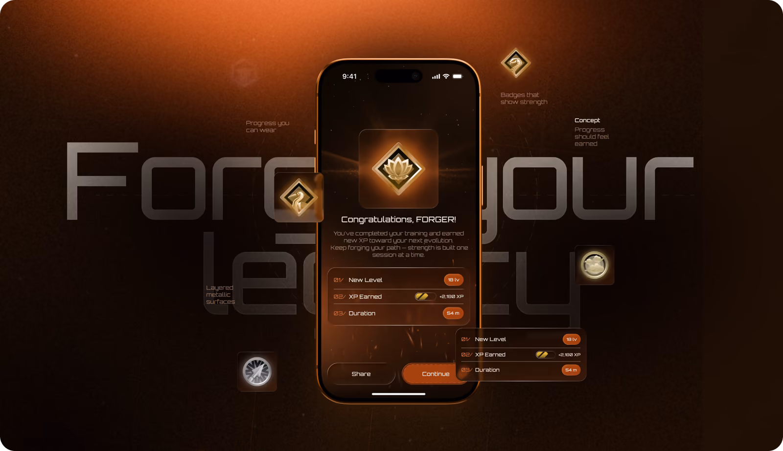 Reforge Studios graphic design