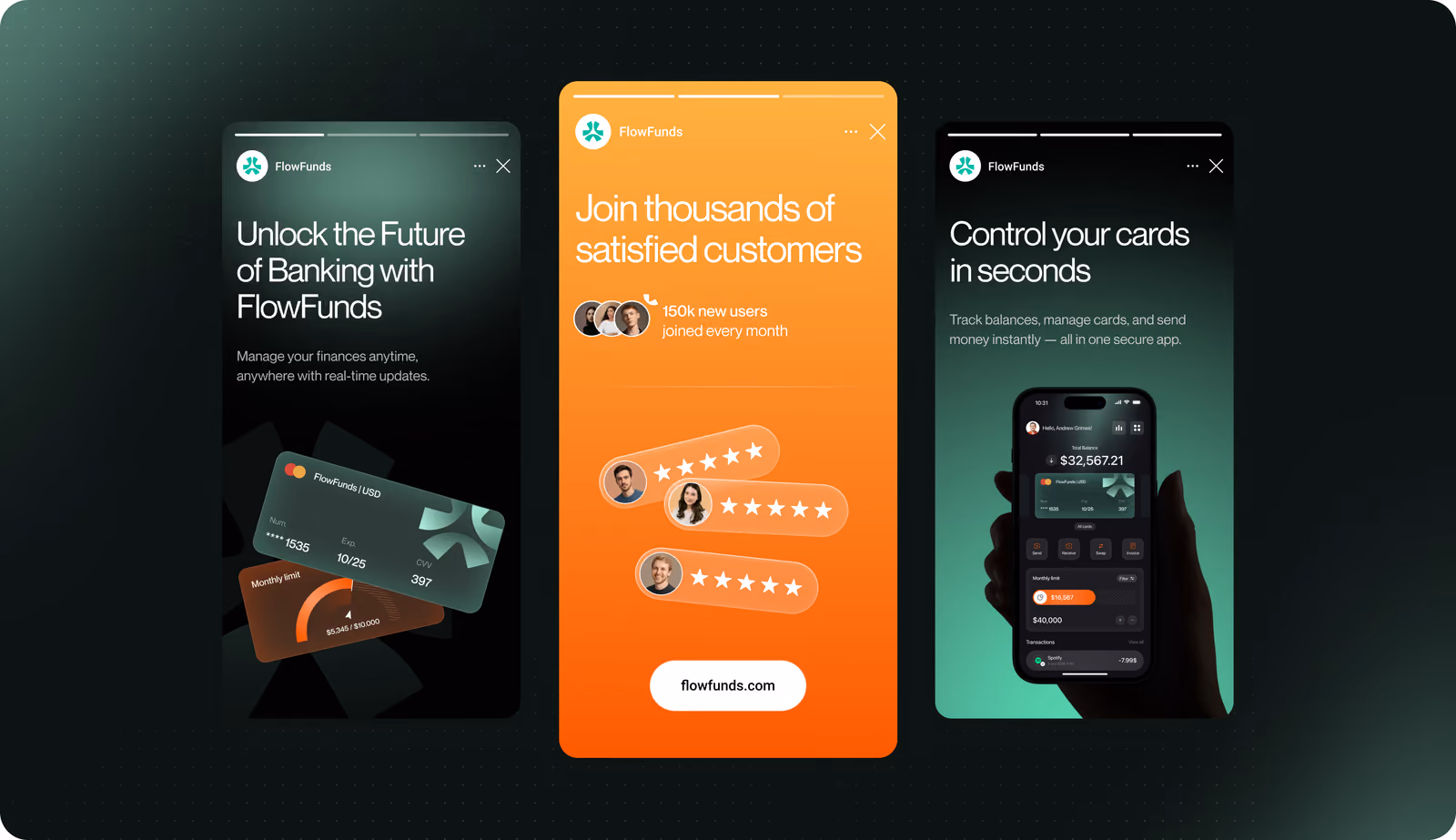 FlowFunds social media