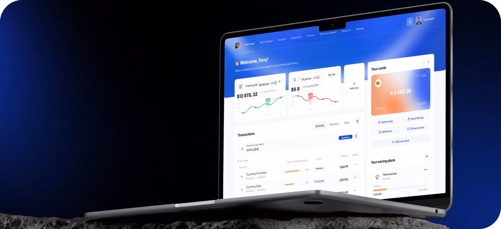 Piifund product screens